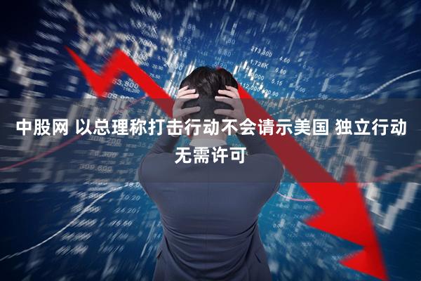 中股网 以总理称打击行动不会请示美国 独立行动无需许可